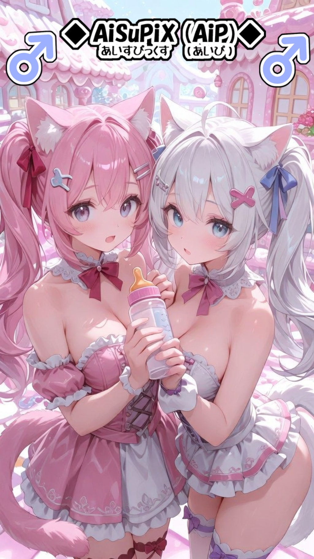 💙AiSuPix／可愛い猫耳ロリータちゃん達💙