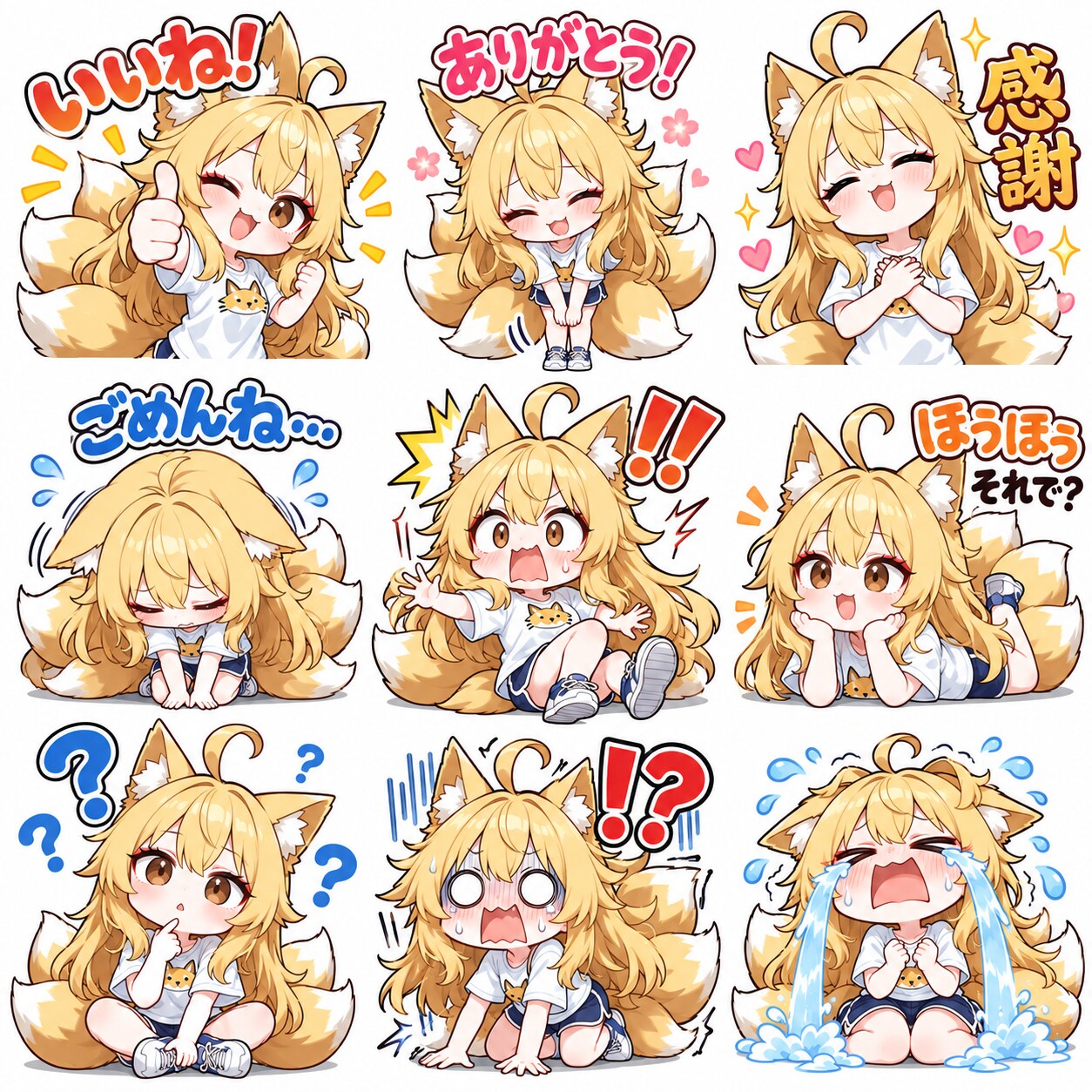 10/4　LINEスタンプの日 | の人気AIイラスト・グラビア