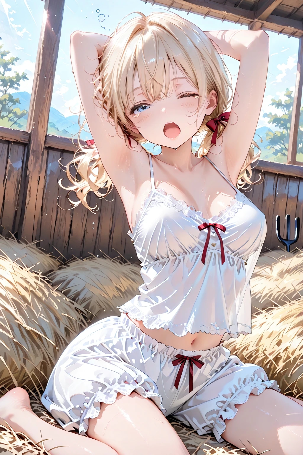 あ～、良く寝たぁ～♪