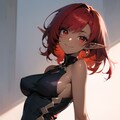 褐色肌エルフさん 8枚目