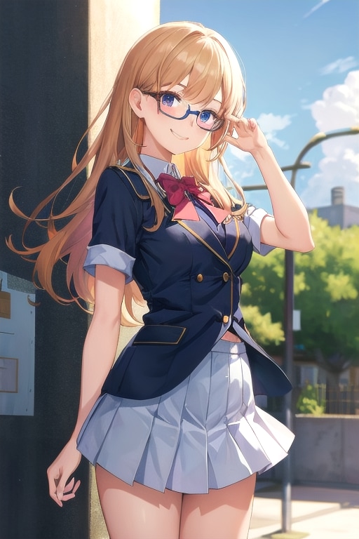 女子高生 | の人気AIイラスト・グラビア