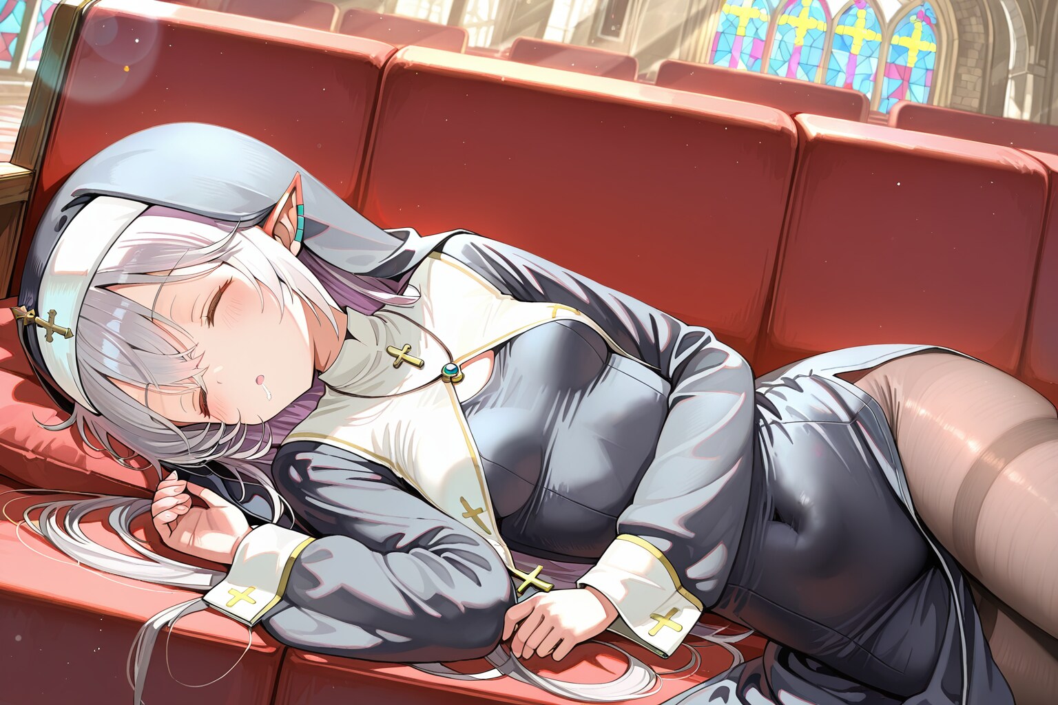 お疲れシスター