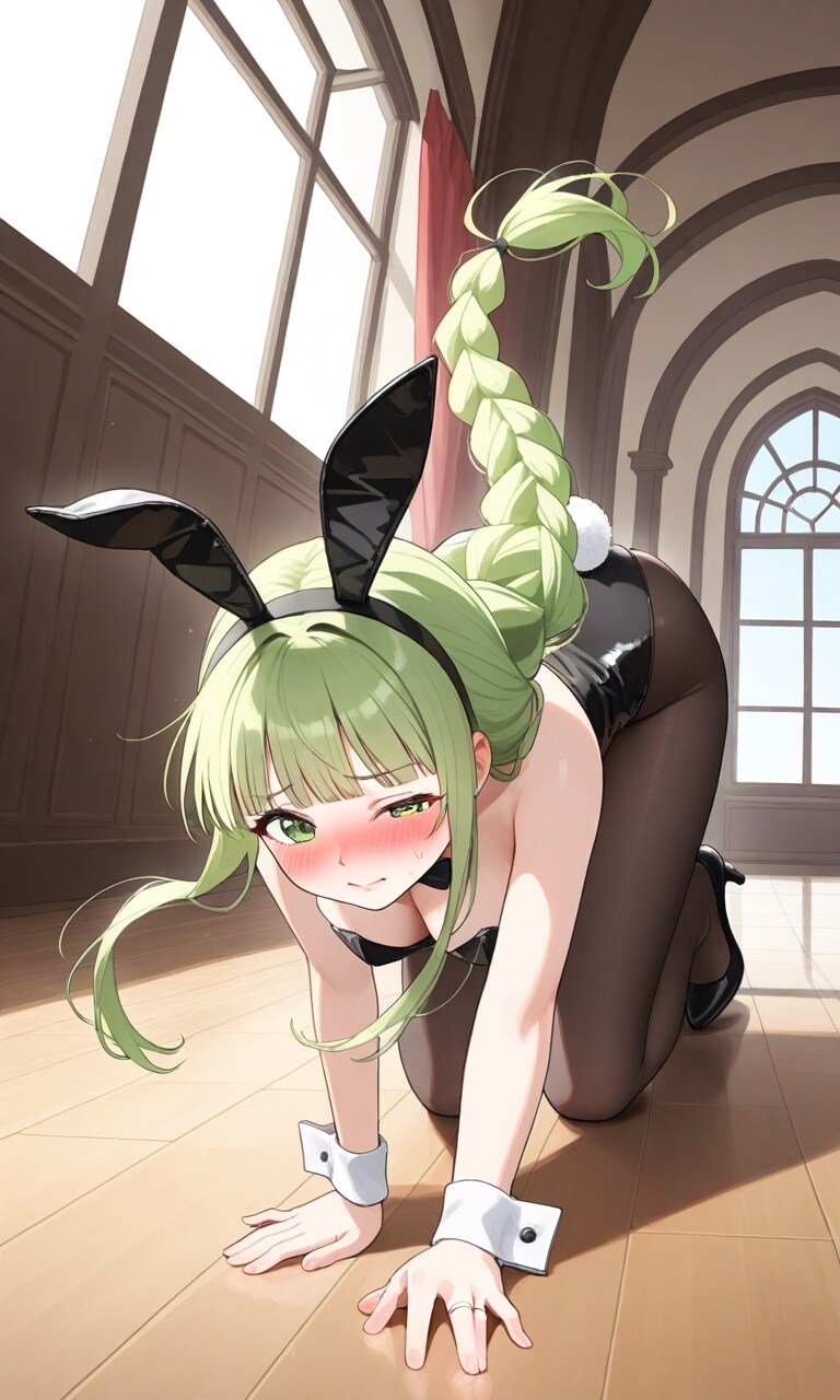リリアンさんのバニーガール姿