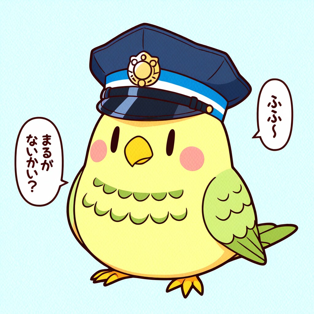 ポリスインコ | の人気AIイラスト・グラビア