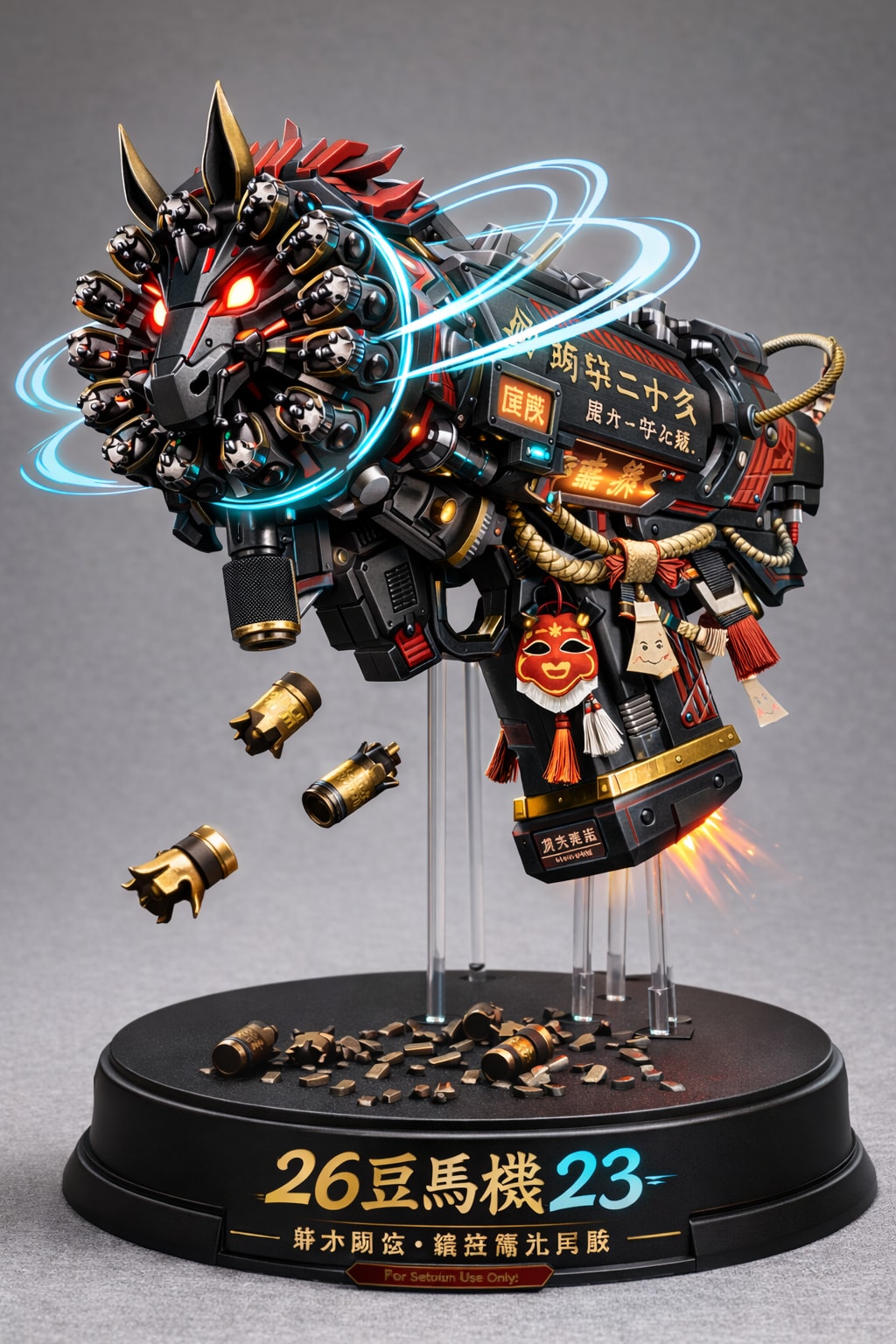 🫘豆馬機完成品フィギュア🫛