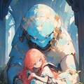女の子とゴーレム 10枚目