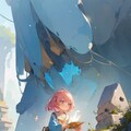 女の子とゴーレム 5枚目