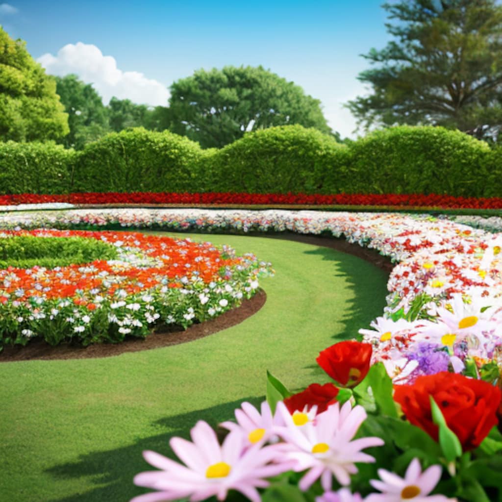 今日の花園…雛菊の花……