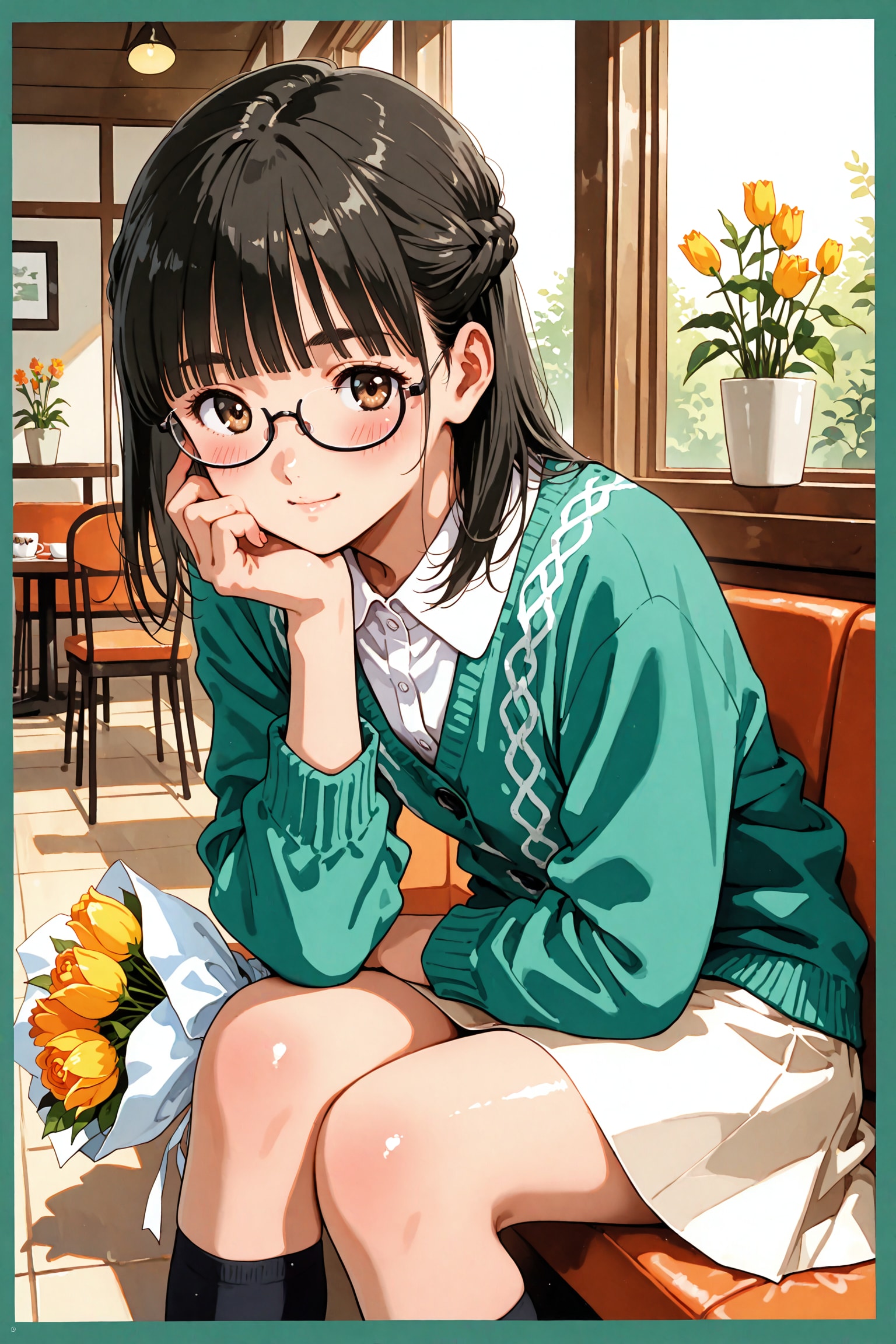 メガネ618 | の人気AIイラスト・グラビア