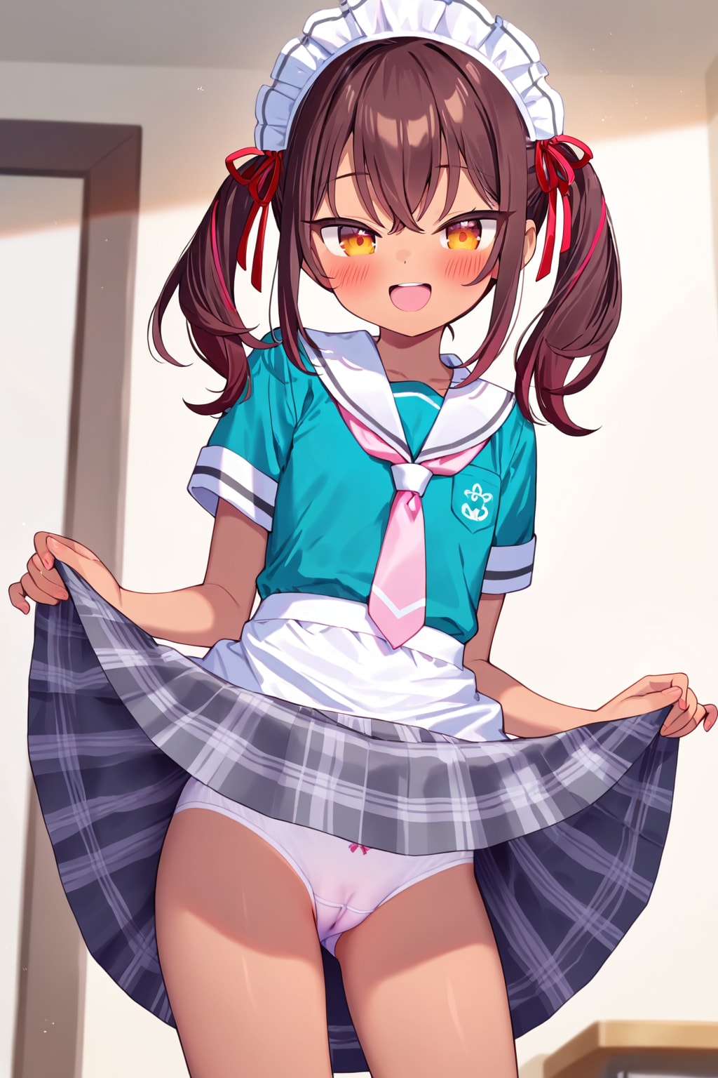 白