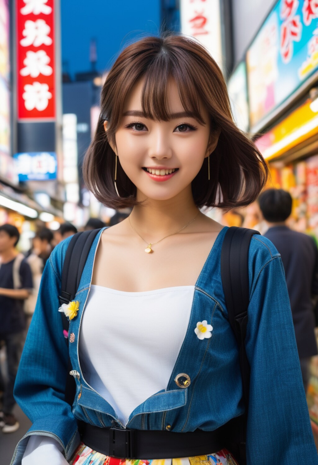 スプリングファッション美女