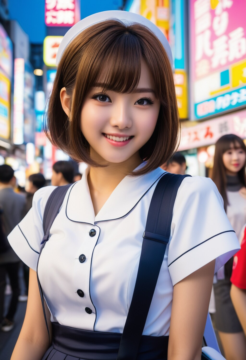 スプリングファッション美女