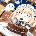 ( ;>ω<)荒ぶるチョコレートケーキの怪異 2枚目