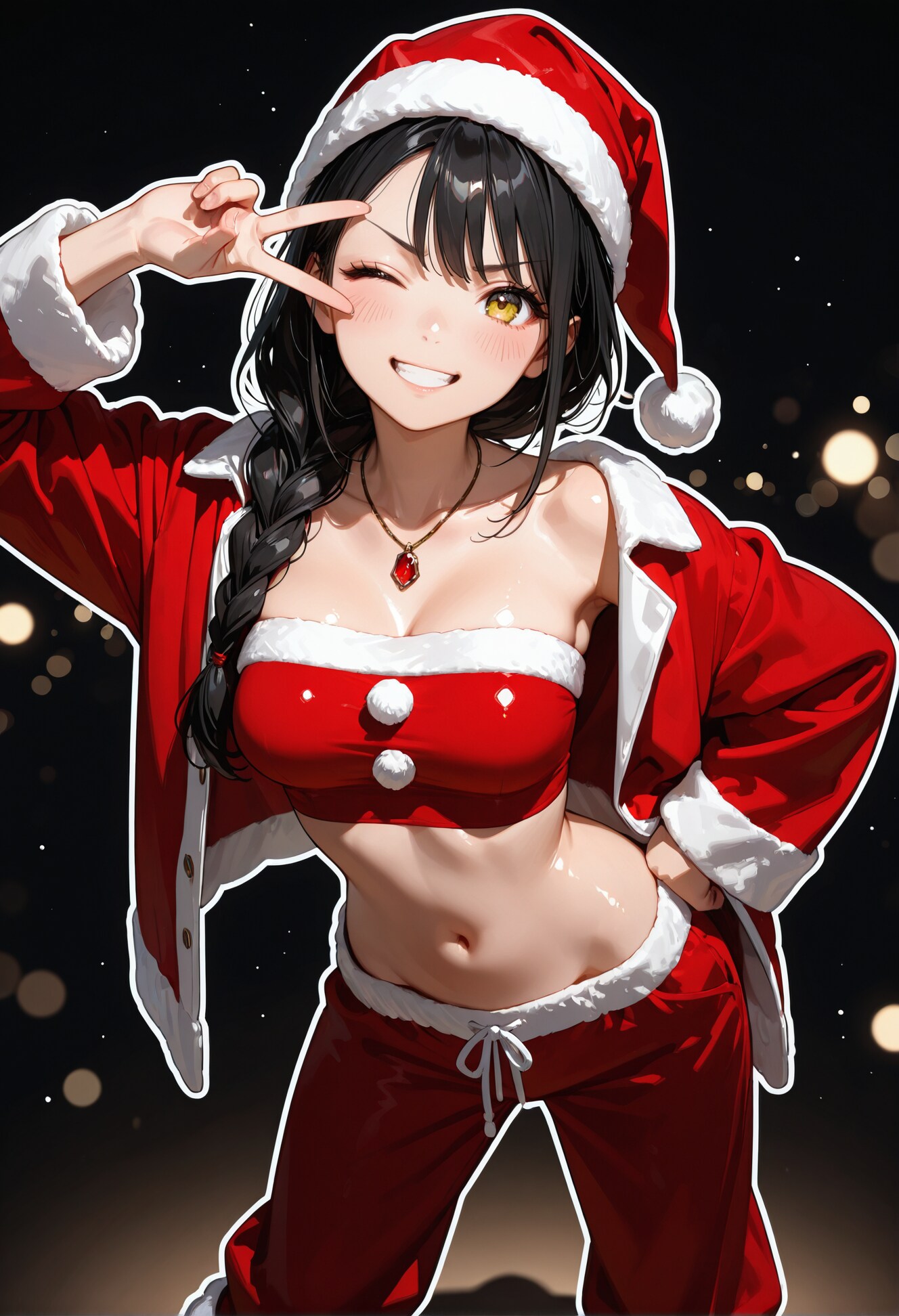 サンタなマンディさん。