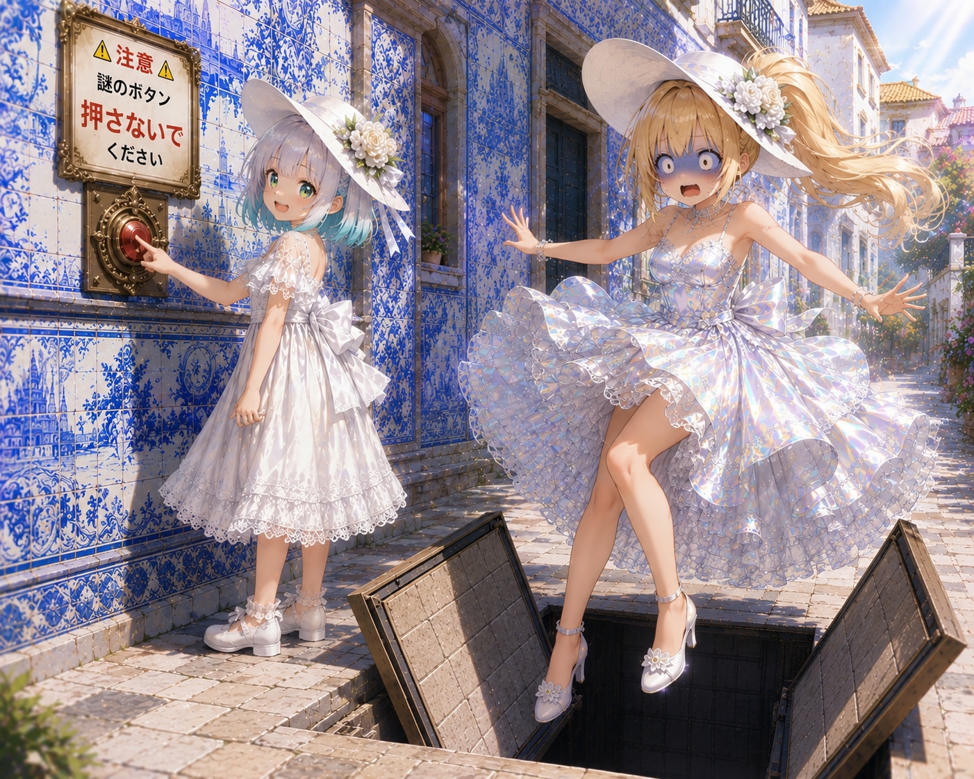 ポチッとな☆ | の人気AIイラスト・グラビア