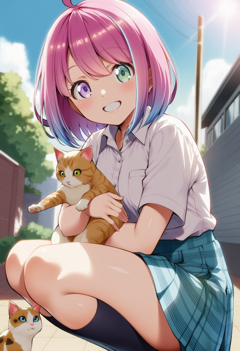 猫ちゃんかわいい♡（姫森ルーナ）