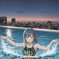 黒川あかねの競泳水着姿　詰め合わせ　第2弾 3枚目