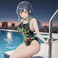 黒川あかねの競泳水着姿　詰め合わせ　第2弾 2枚目