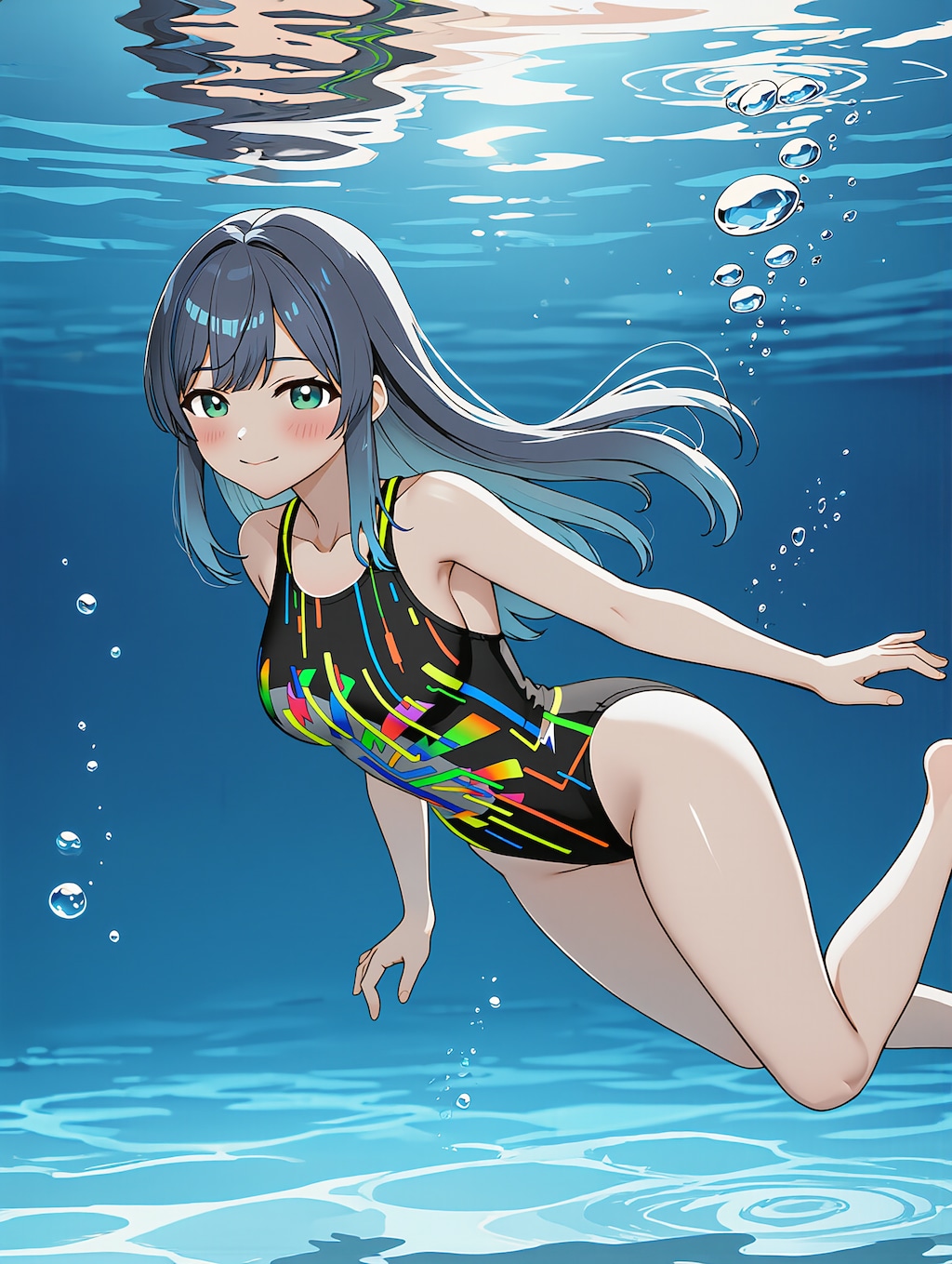 黒川あかねの競泳水着姿　詰め合わせ　第2弾