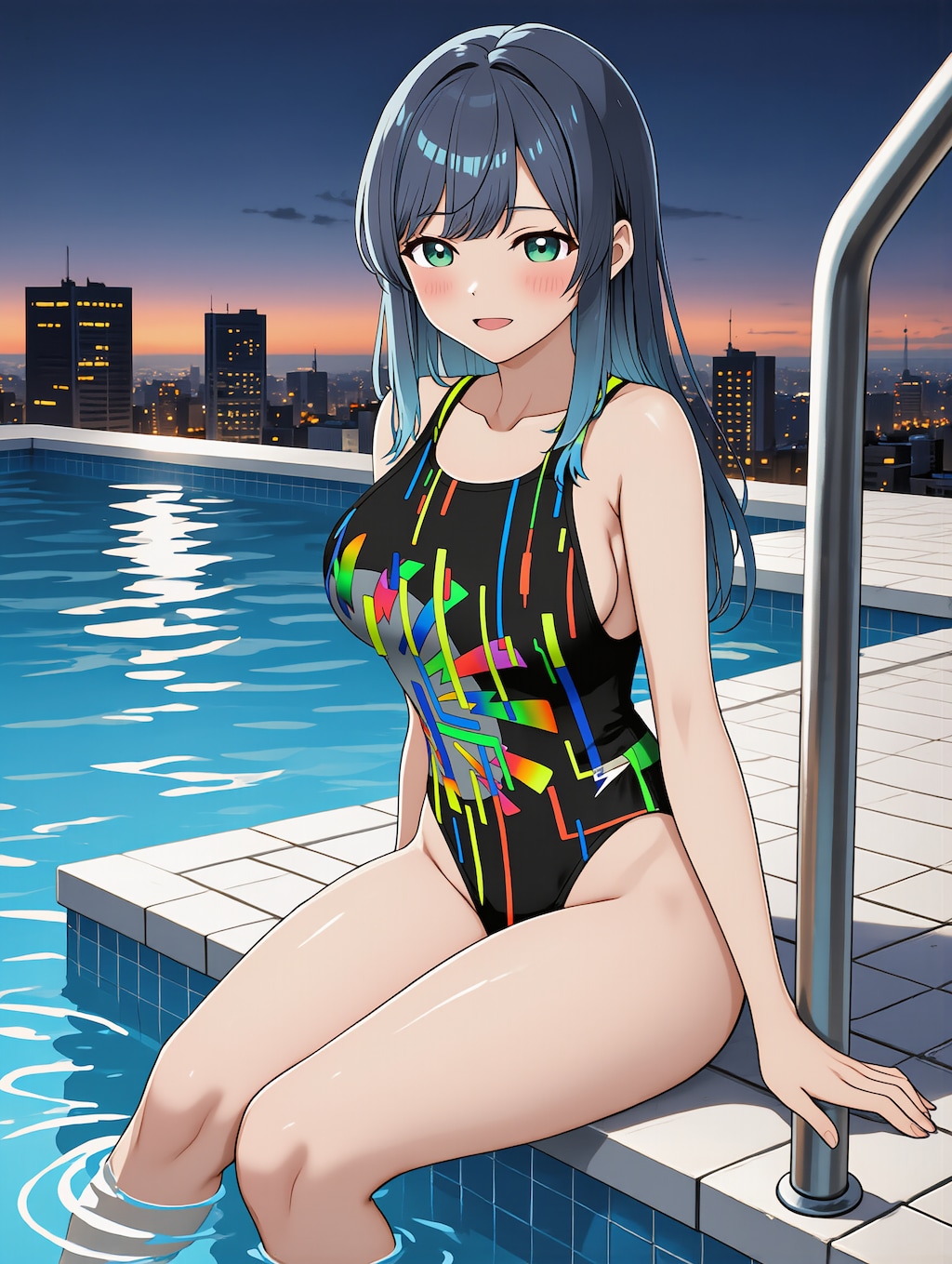 黒川あかねの競泳水着姿　詰め合わせ　第2弾