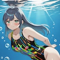 黒川あかねの競泳水着姿　詰め合わせ　第2弾 5枚目