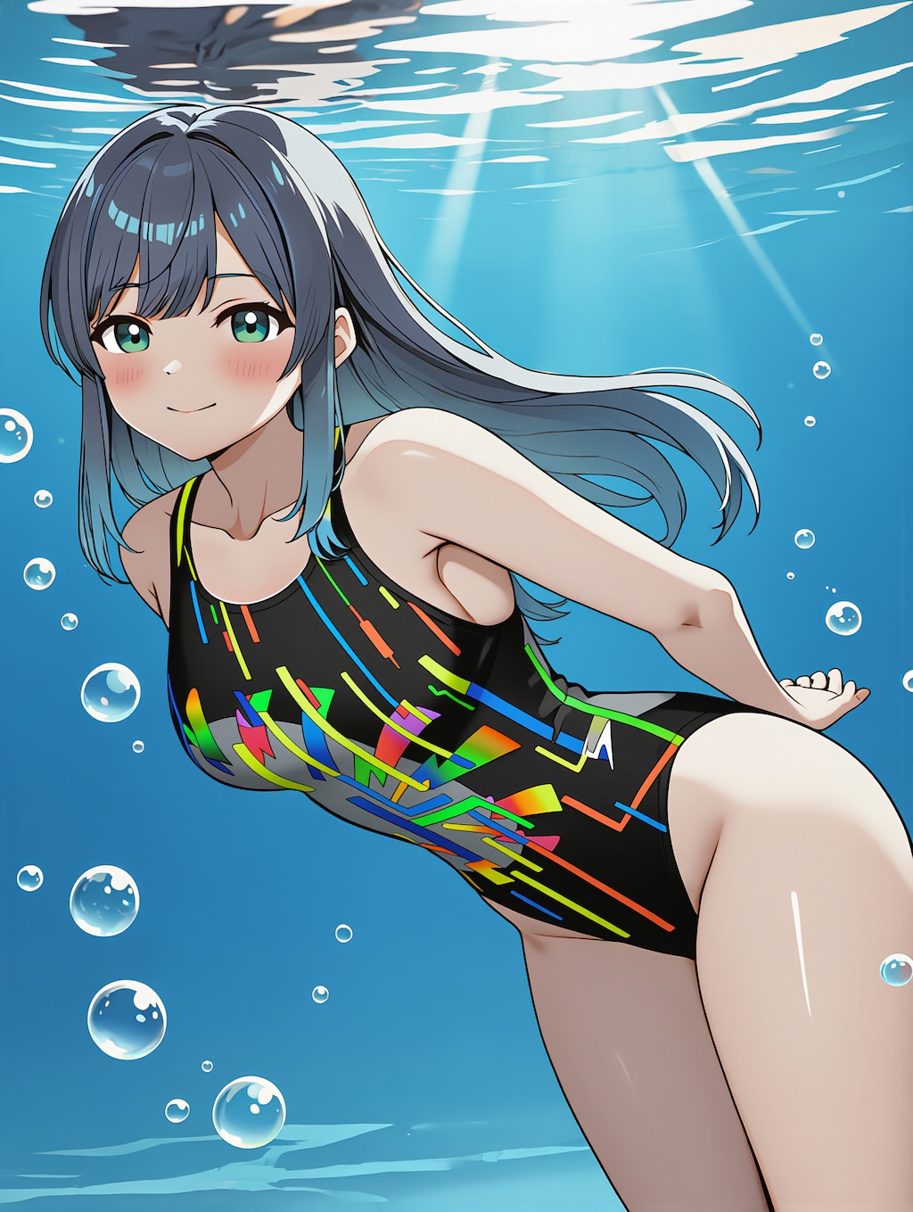 黒川あかねの競泳水着姿　詰め合わせ　第2弾