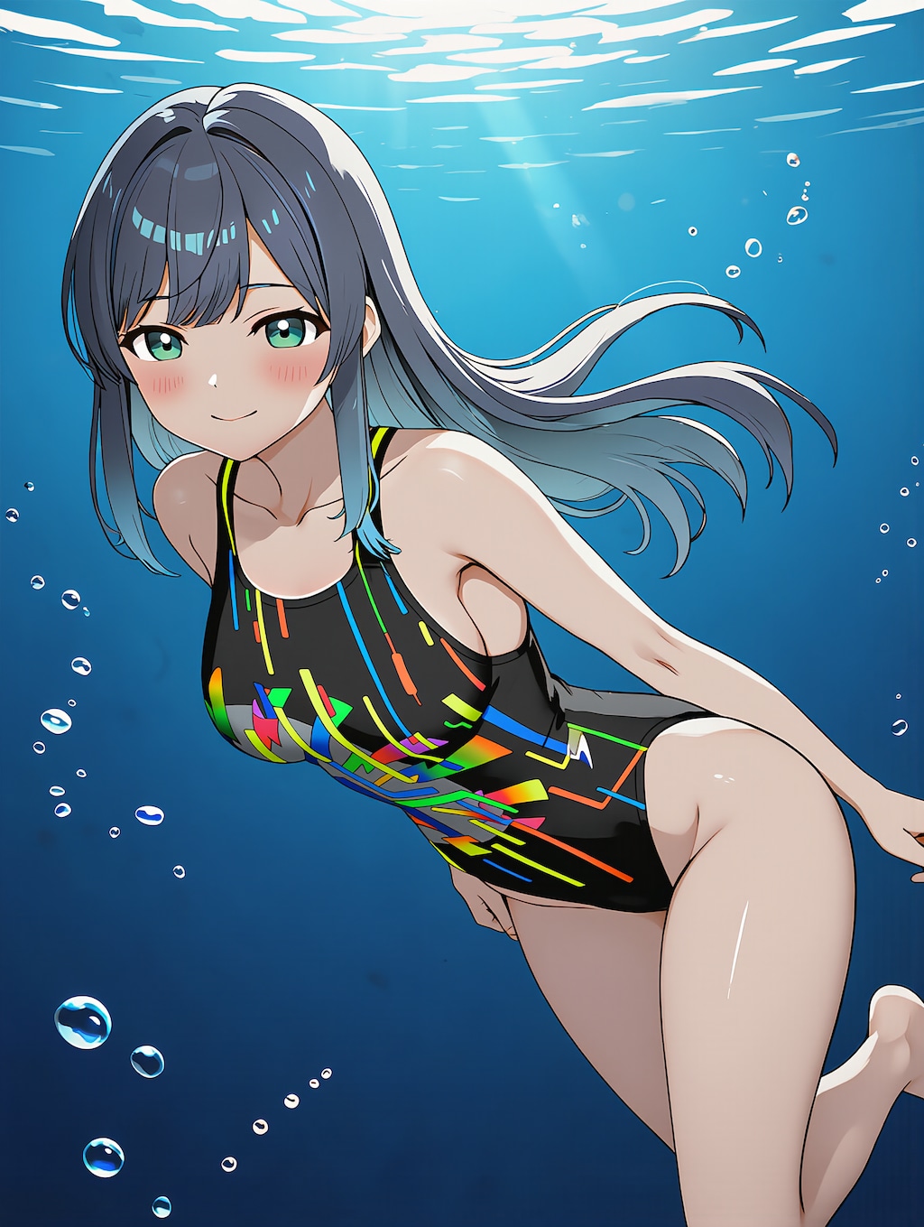 黒川あかねの競泳水着姿　詰め合わせ　第2弾