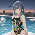 黒川あかねの競泳水着姿　詰め合わせ　第2弾 11枚目