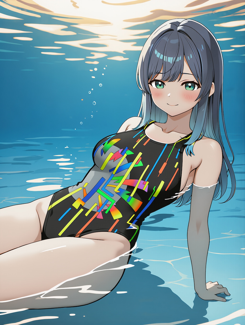黒川あかねの競泳水着姿　詰め合わせ　第2弾