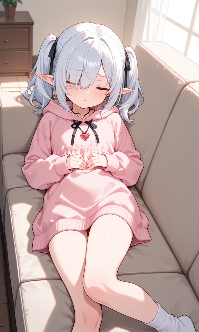 寝起きのシロネさん