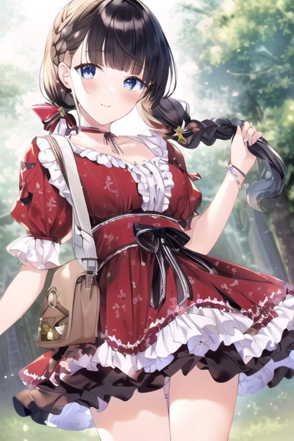 sweet dress add a girly mood