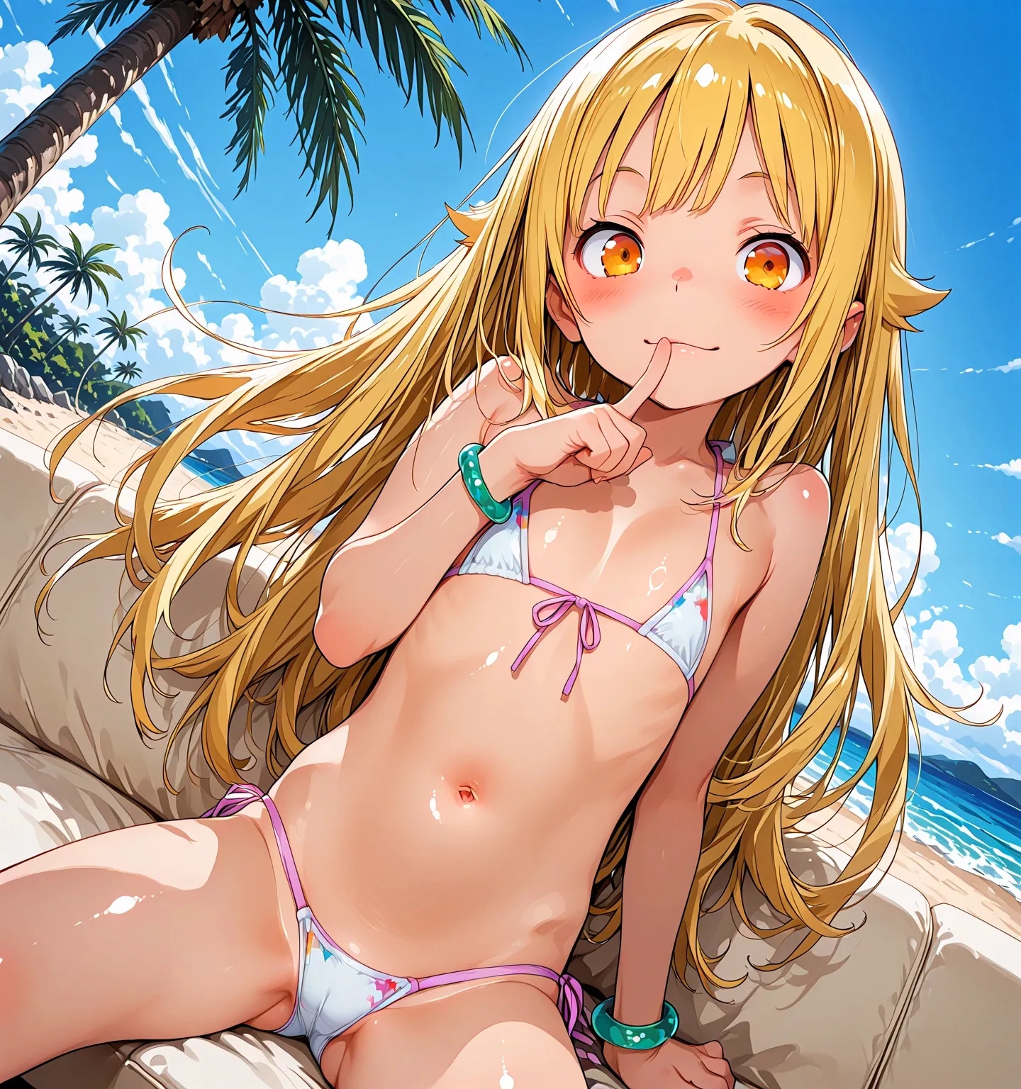 夏だ！ビーチだ！お昼だよ水着に着替えて全員集合！！7.6