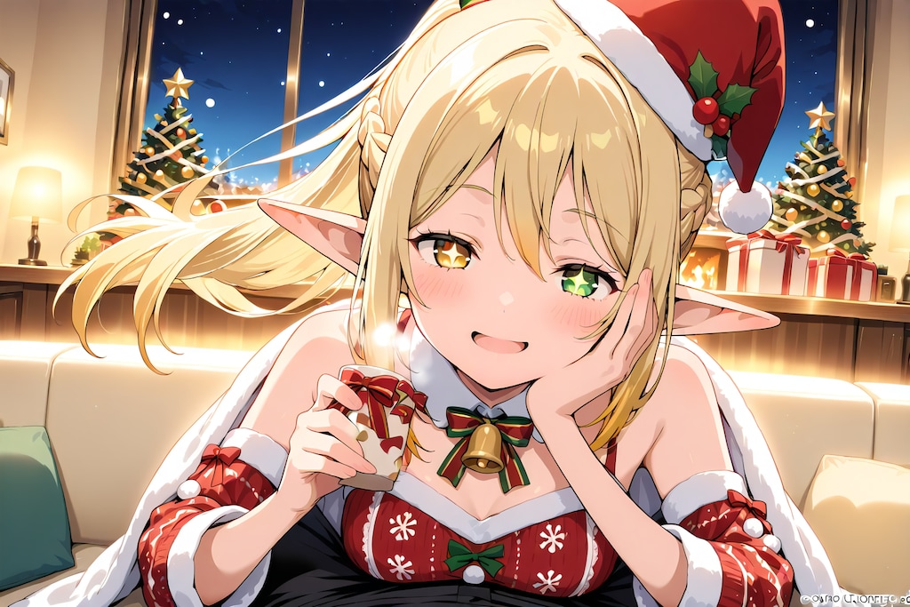 エルフの女の子