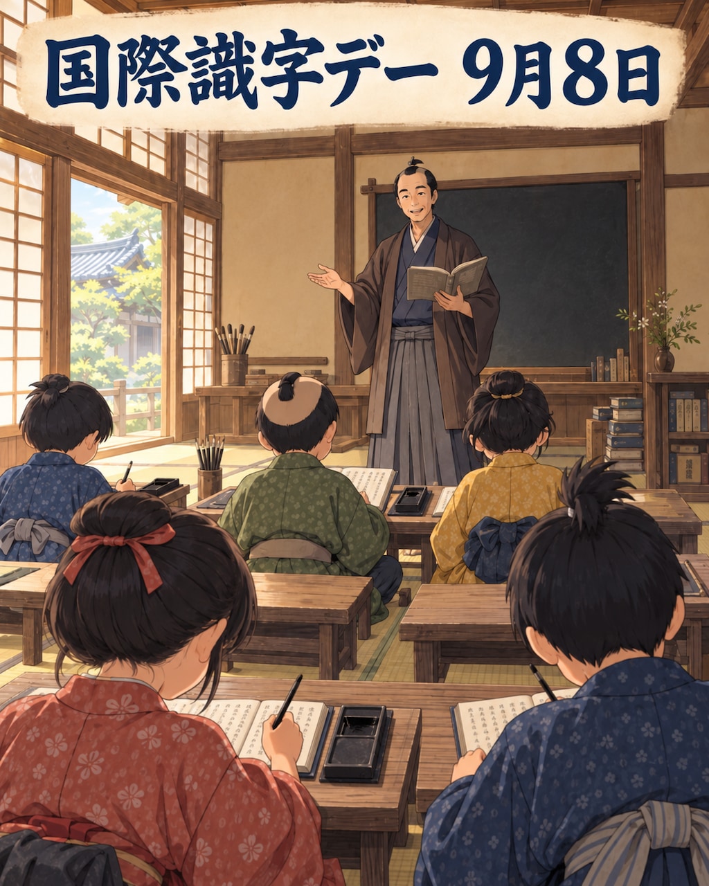 [今日は何の日 9/8] 国際識字デー