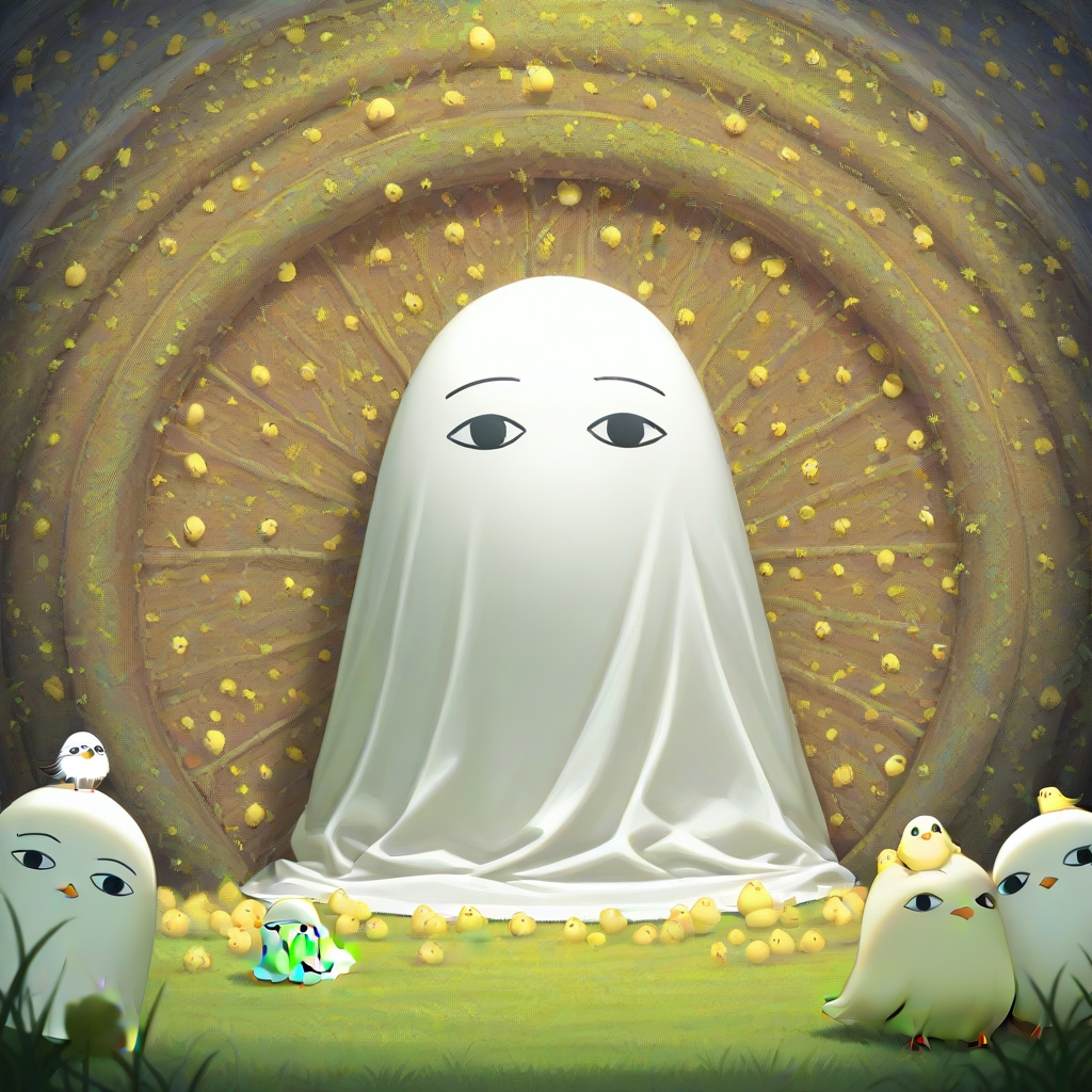 メジェド＆ひよこ