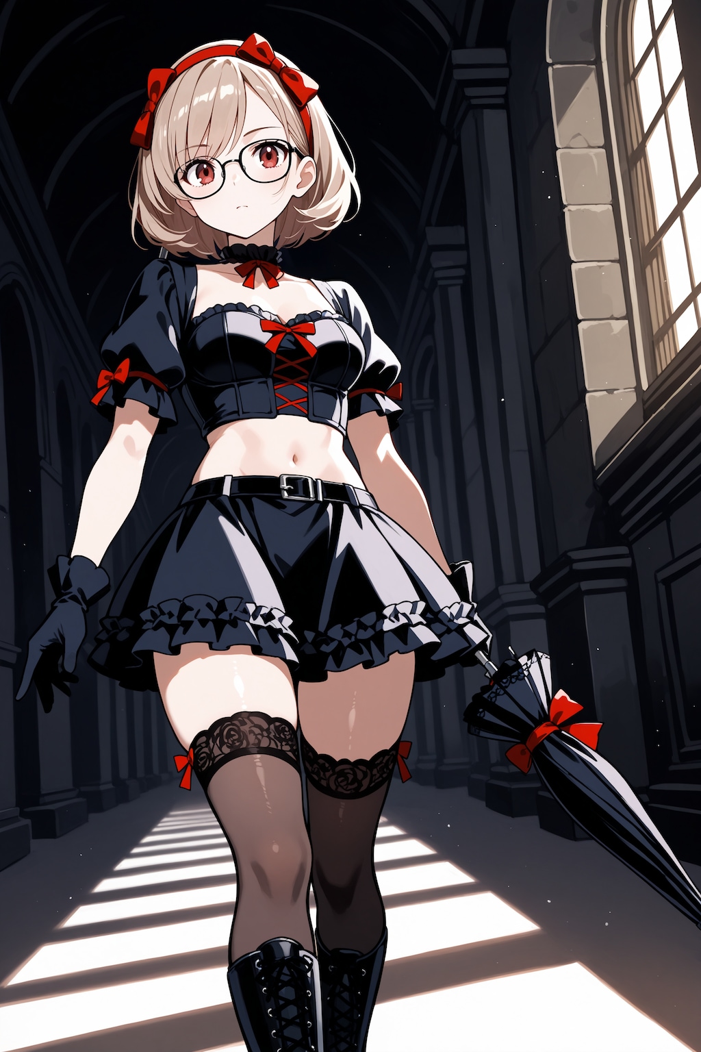 【今日の腹筋】ゴスロリ智美