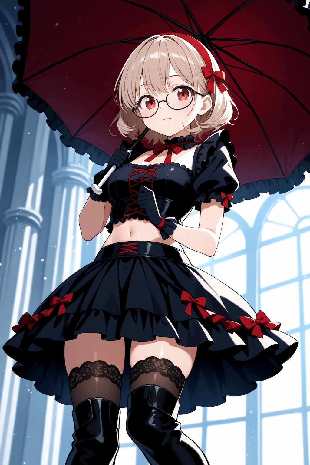 【今日の腹筋】ゴスロリ智美