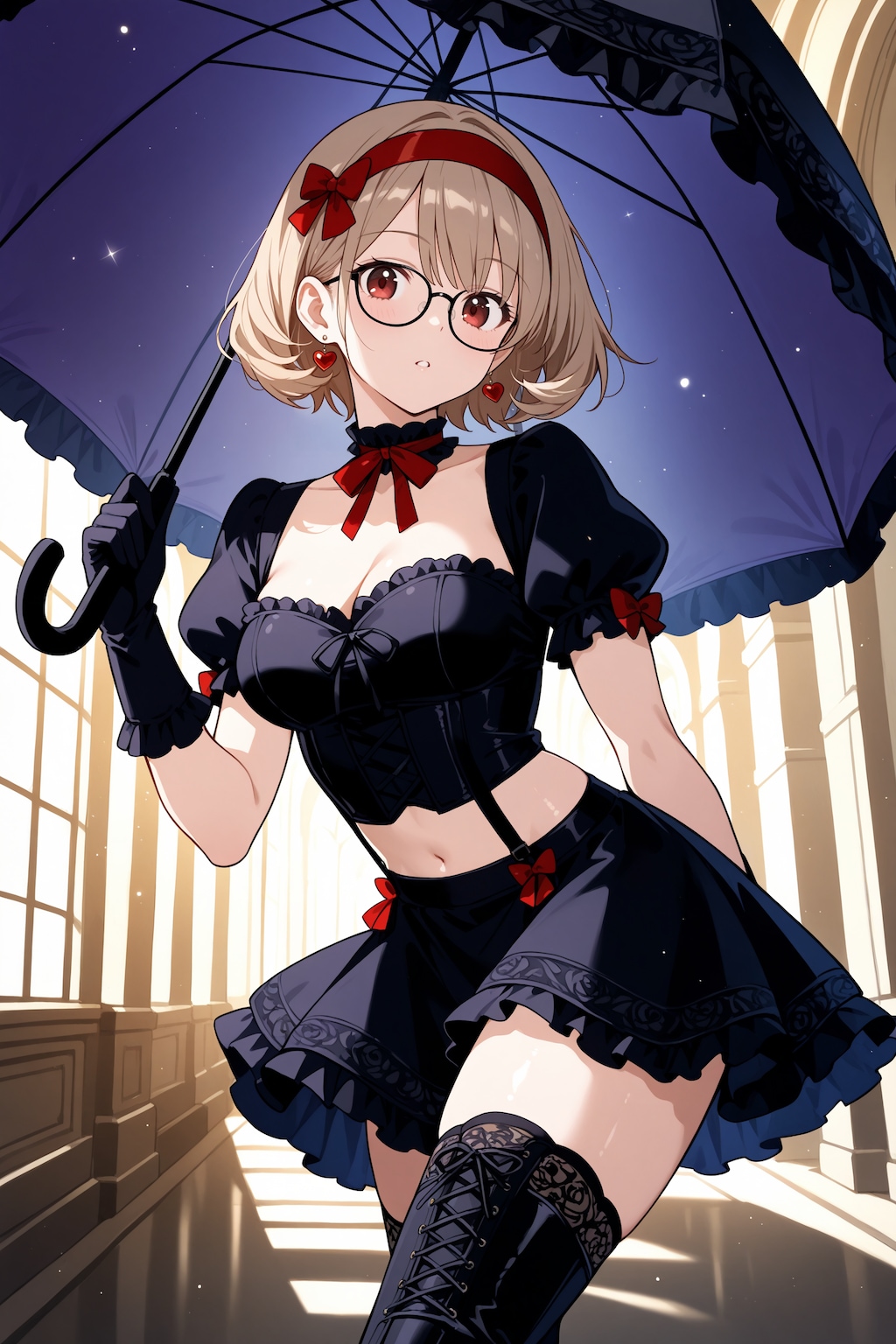 【今日の腹筋】ゴスロリ智美