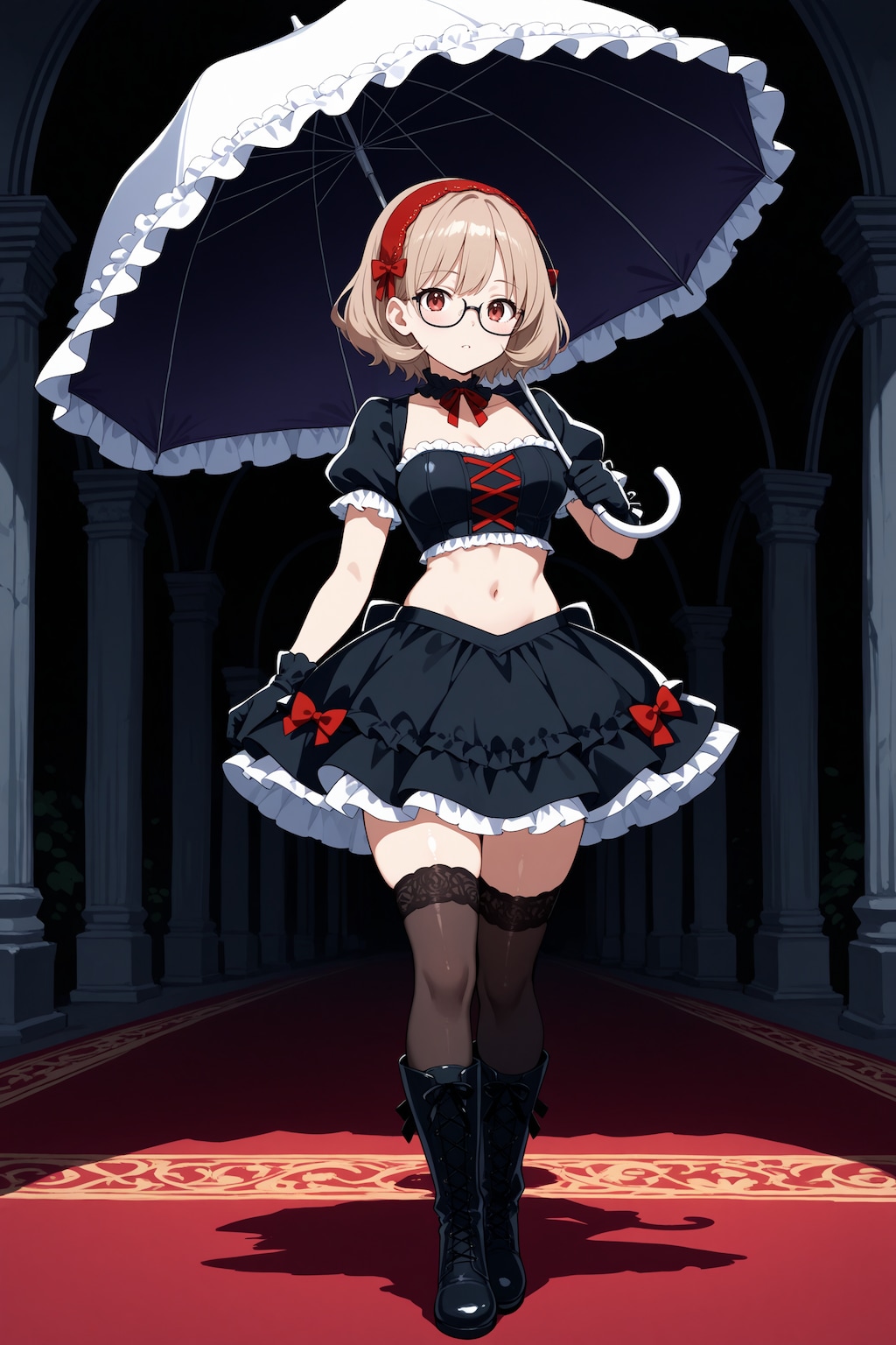 【今日の腹筋】ゴスロリ智美