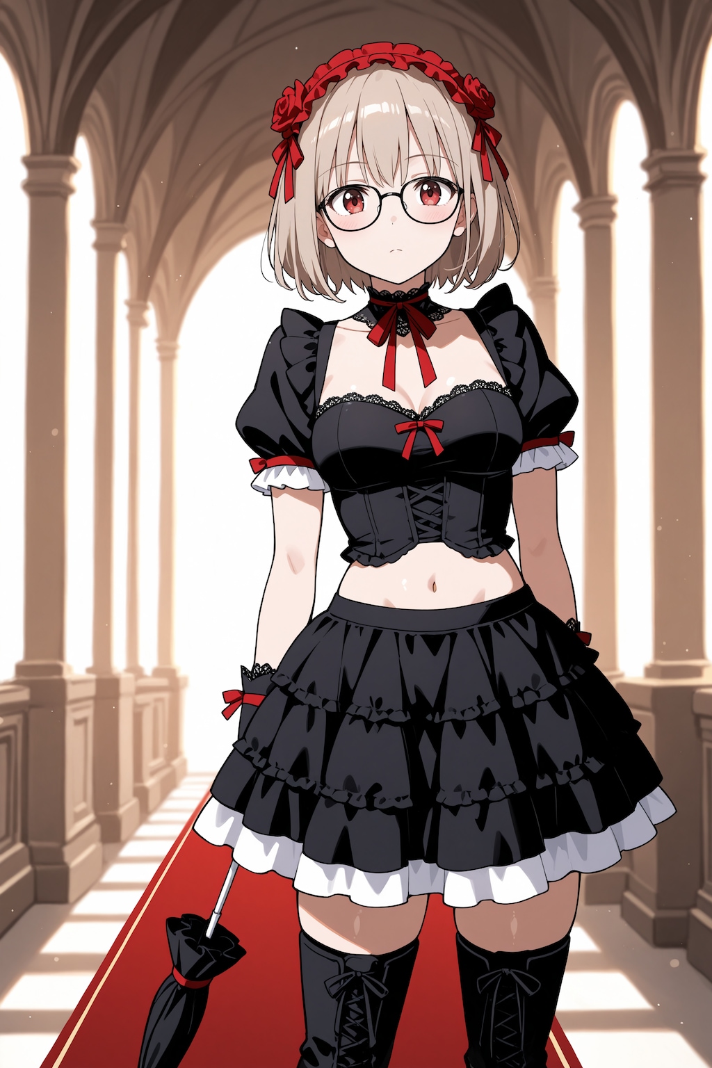 【今日の腹筋】ゴスロリ智美