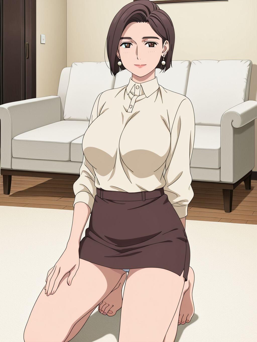 西園寺真由子×パンチラ