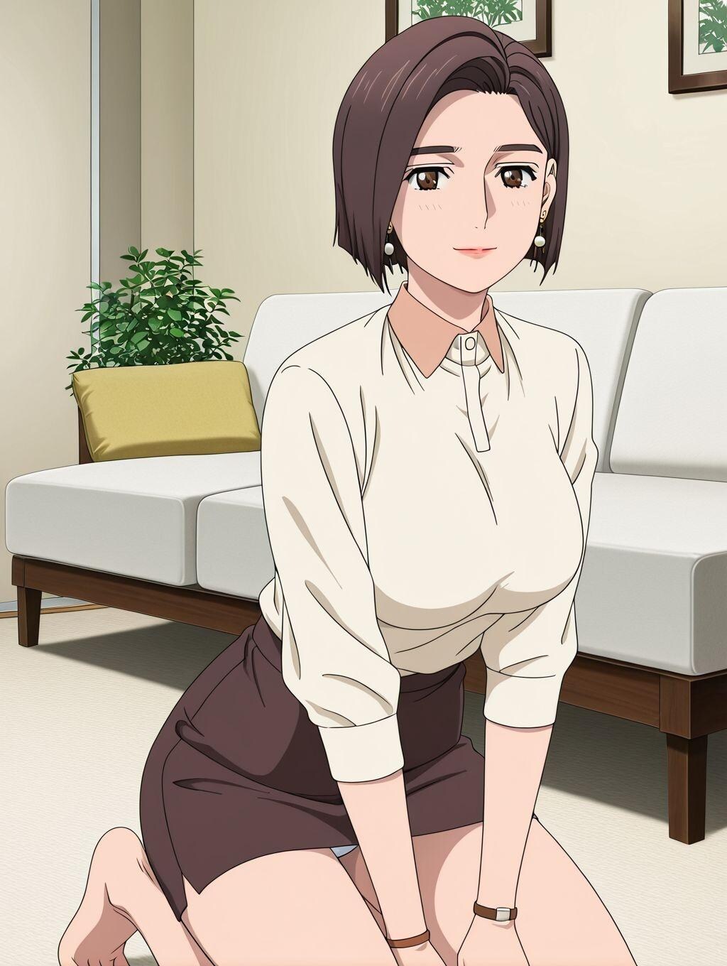 西園寺真由子×パンチラ