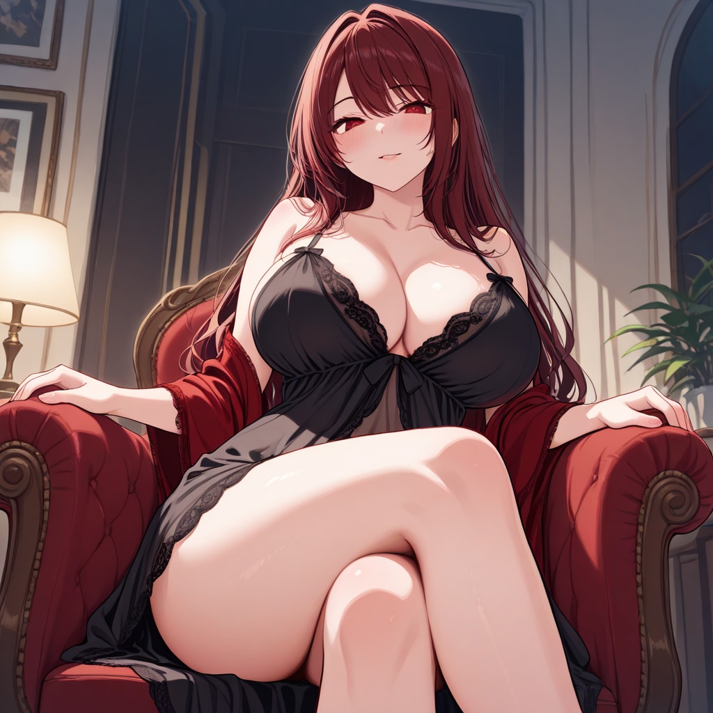 前かがみになってどうしたのかしら？