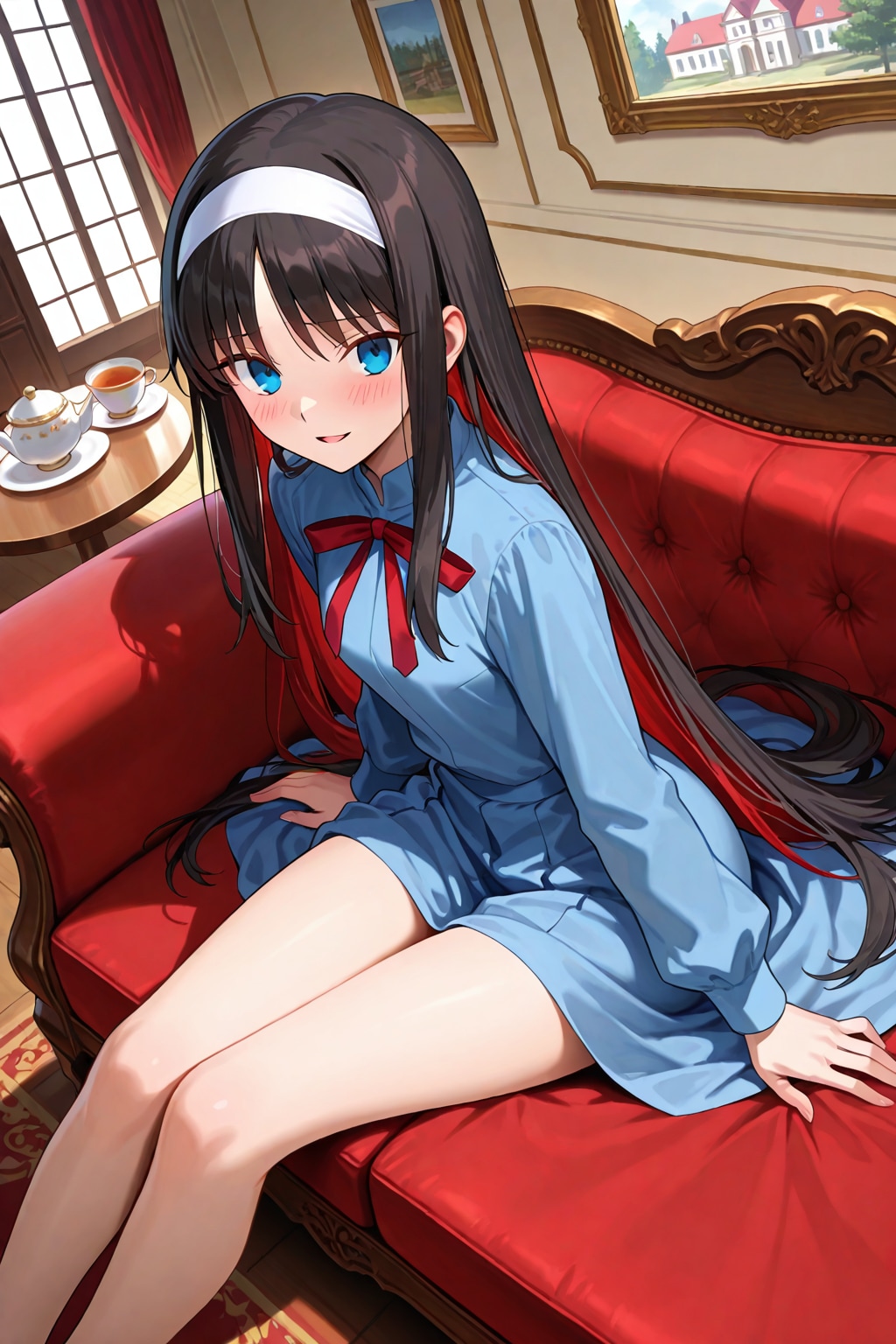 秋葉とお茶会