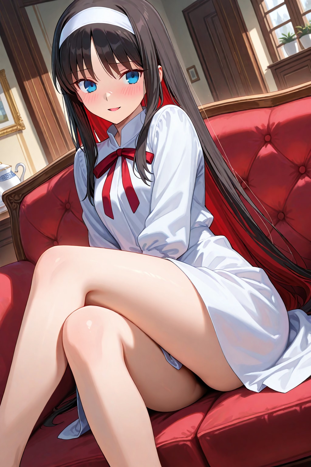 秋葉とお茶会