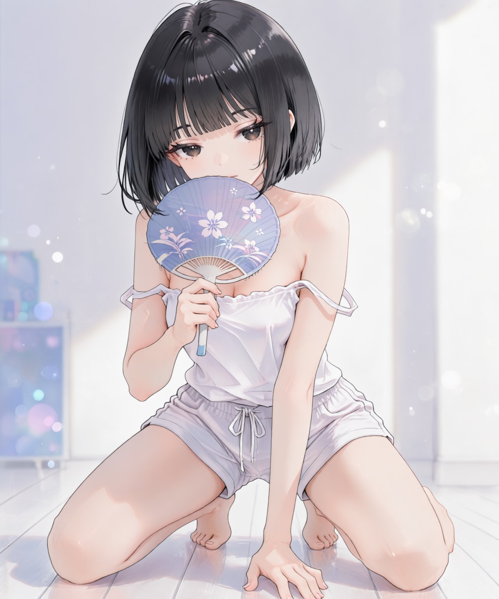 ねぇ扇いで．．．