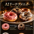 AIドーナツメニュー 5枚目