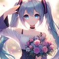 １万いいね御礼「花束を君に」 4枚目
