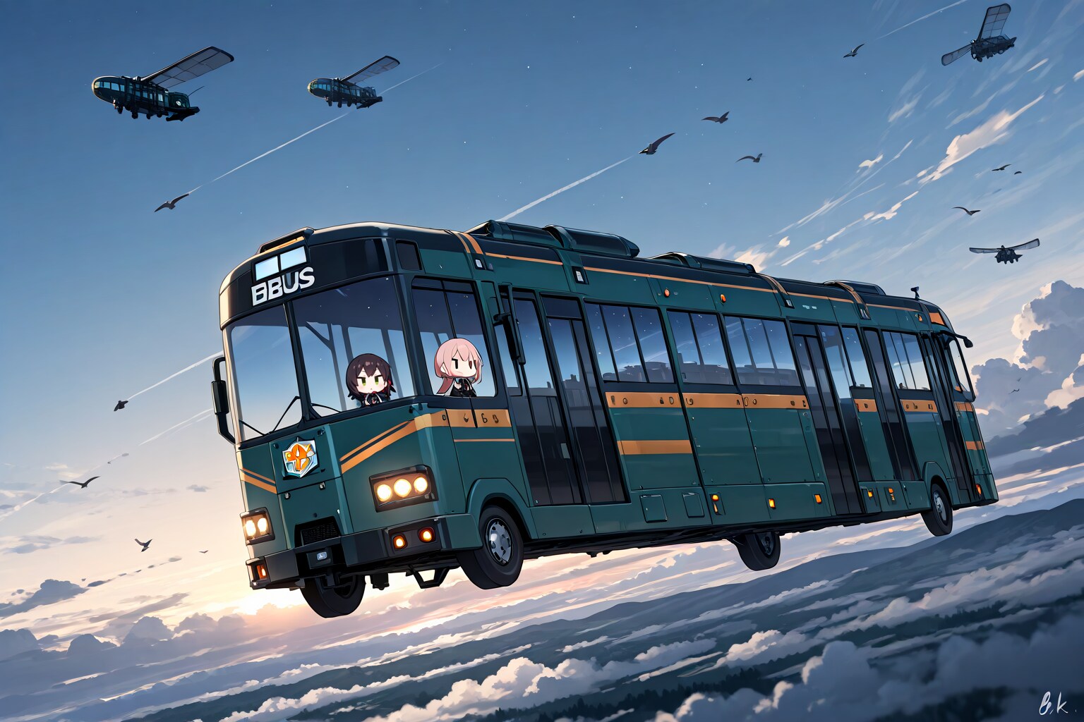 ９月２０日はバスの日・空の日