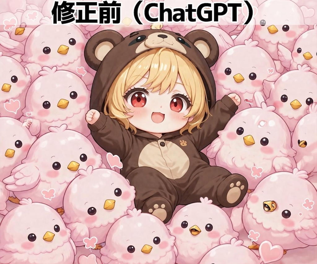 【借】鈴九さんのもふぴよちゃん